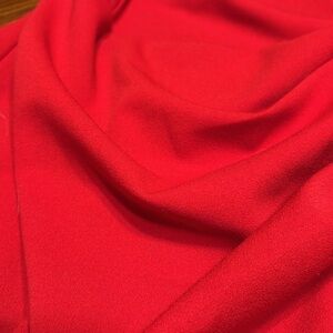 Red formal dress